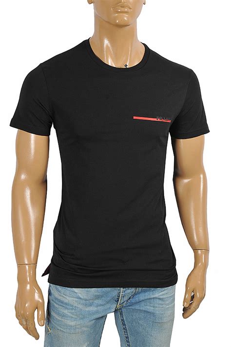 prada t shirt blau|prada t shirt men's sale.